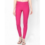 Zipped Jegging Pink Color