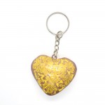 Paper Mache Key Ring (Heart Shape)