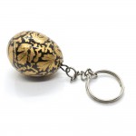 Paper Mache Key Ring (Egg Shape)