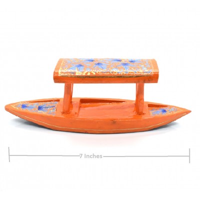 Paper Mache Boat (7 Inch)