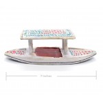 Paper Mache Boat (7 Inch)