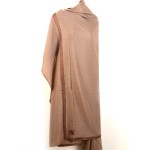 Sozni Needle Work Gents Shawl (Dusty Brown)