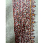 Sozni Needle Work Shawl (Brown Colour)
