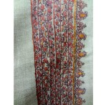 Sozni Needle Work Shawl (Brown Colour)