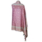 Jamawar Ladies Shawl (Purple Color)