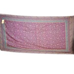 Jamawar Ladies Shawl (Purple Color)