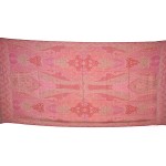 Jamawar Ladies Shawl (Rich Pink)