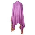 Kani Work Ladies Shawl (Purple Colour)