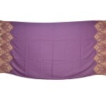 Kani Work Ladies Shawl (Purple Colour)