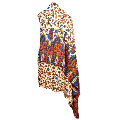 Kani Printed Ladies Shawl (Off White)