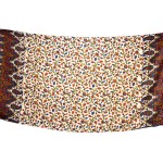 Kani Printed Ladies Shawl (Off White)