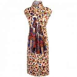 Kani Work Salwar Kameez With Shawl (Ethnic Printed)