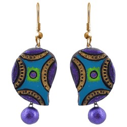 Everyday wear Terracotta earrings(BFTJ0002)