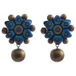 Nishi Terracotta stud Earrings (BFTJ0003)