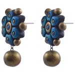Nishi Terracotta stud Earrings (BFTJ0003)