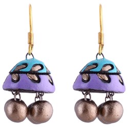 Daily Wear Terracotta Jhumkas (BFTJ0011)