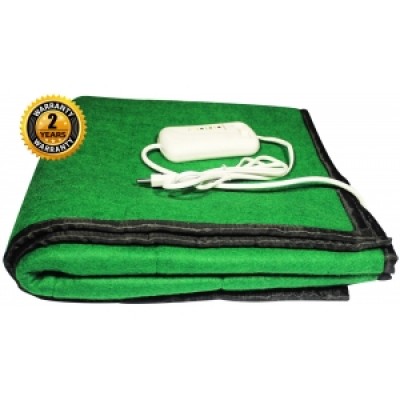 Electric Heating Blanket Double Bed (Green Namda Polyphil) 