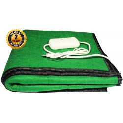 Electric Heating Blanket Single Bed (Green Namda Polyphil) 