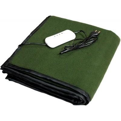 Electric Heating Blanket Double Bed (Bottle Green Fleece)