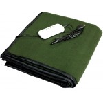 Electric Heating Blanket Single Bed (Bottle Green Fleece)