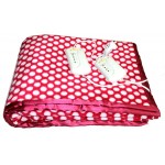 Electric Heating Blanket Double Bed (Fuchsia Pink Velvet)