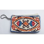 Purse with Crewel Embroidery