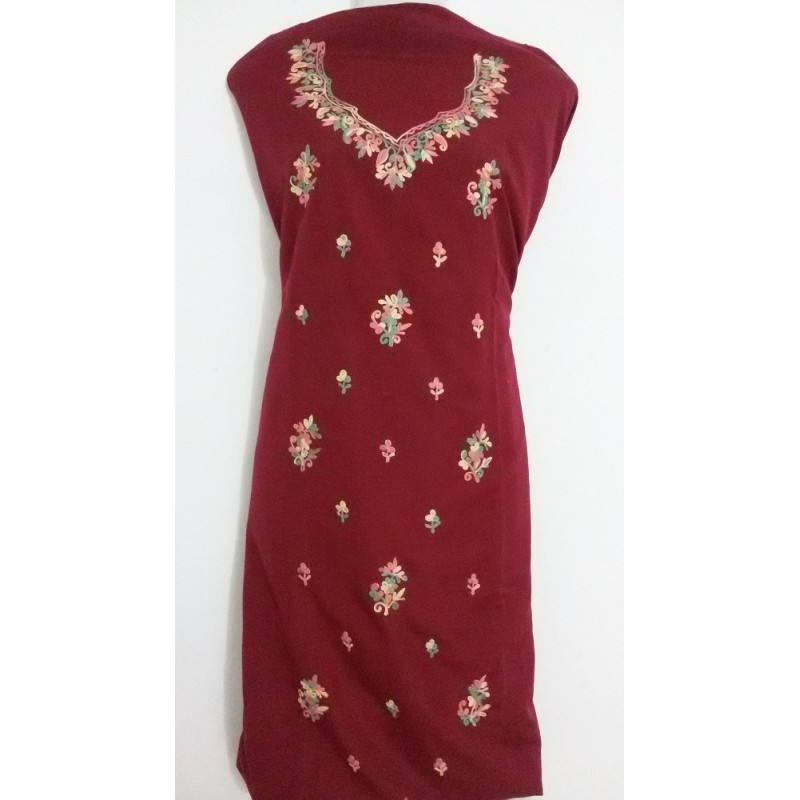 Kashmiri Kadai Cotton Suit KSLSCS0014