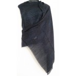 Self Stole Shawl (Black Colour)