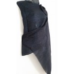 Self Stole Shawl (Black Colour)