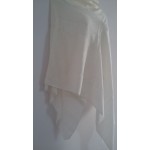 Self Stole Shawl (White Colour)