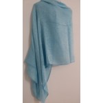 Self Stole Shawl (Sky Blue Colour)