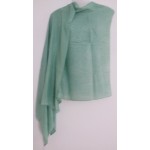 Self Stole Shawl (Mint Colour)