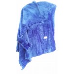 Velvet Shawl (Royal Blue)