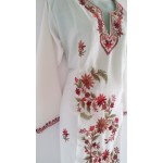 Embroidered Summer Cool Cotton Kurti (KSEK0011)