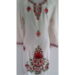 Embroidered Summer Cool Cotton Kurti (KSEK0013)