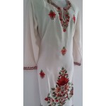 Embroidered Summer Cool Cotton Kurti (KSEK0013)