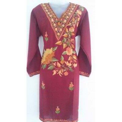 Embroidered Summer Cool Cotton Kurti (KSEK0018)