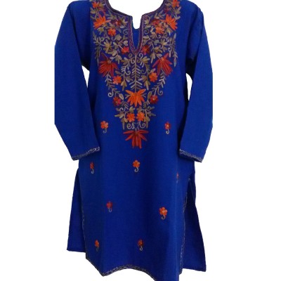 Embroidered Woolen Kurti (KSEK0025)