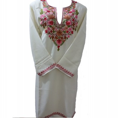 Embroidered Cotton Kurti (KSEK0027)